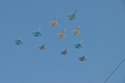 Victory Day: Airplanes