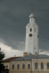 Donkere wolken in Novgorod