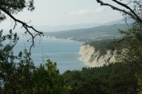 Kust aan de Zwarte Zee